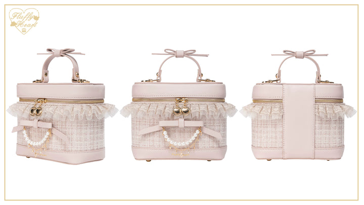 Ryousangata Bucket Hand Bag, Detachable Strap 45132:841659