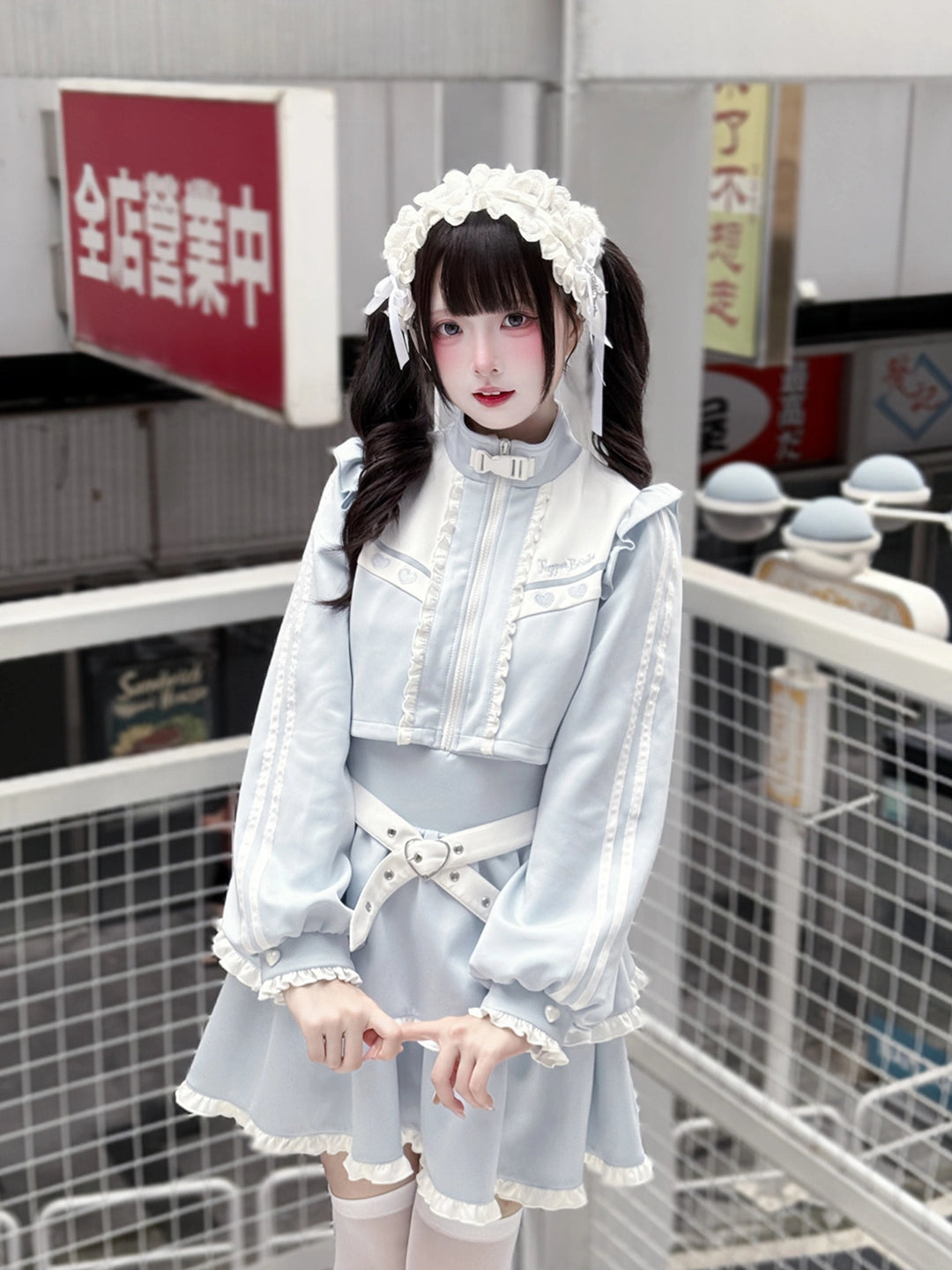 Sport Style Tenshi Kaiwai One-Piece Dress 44072:795764