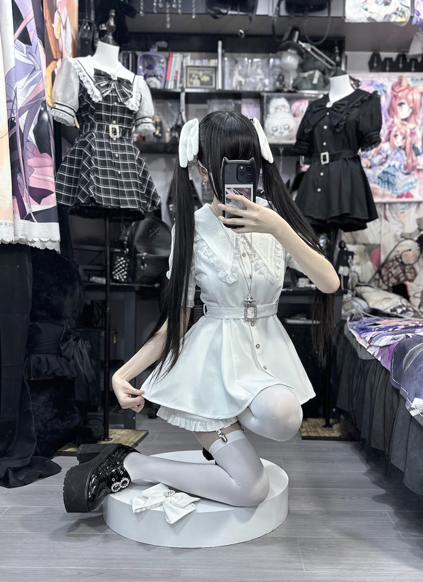 Jirai Kei Outfit Set Ryousangata Dress And Shorts 37548:563478