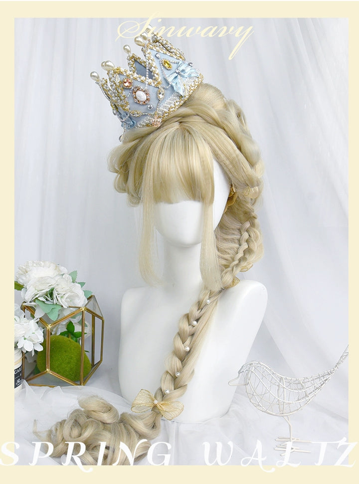 Lolita Wig Extra Long Curly Wig 100CM Multi-color 39342:627616