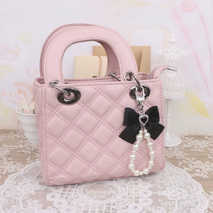 Ryousangata Wallet, Pearl Chain Bow Pendant 45070:839002