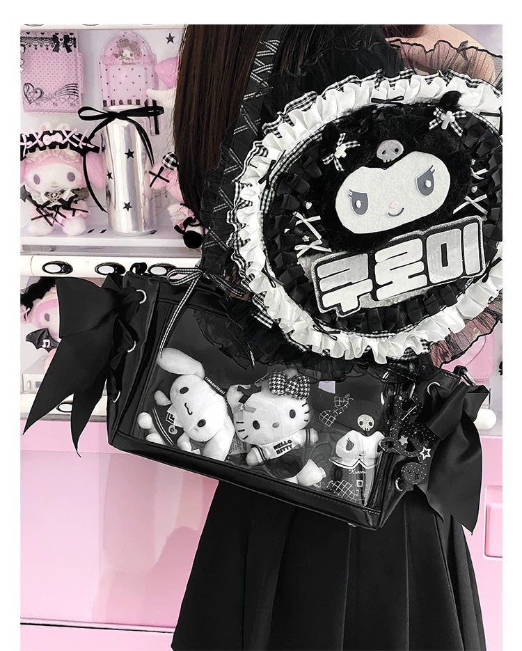 Daily Style Ita Bag, Clear Window for Dolls & Badges 45426:849073