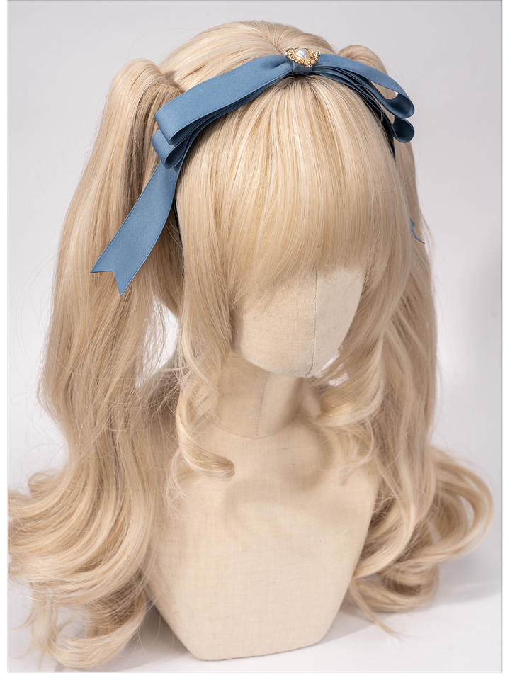 Lolita Headdress Jirai Kei Hairband Bow Headband Multi-color 35292:487798 35292:487798