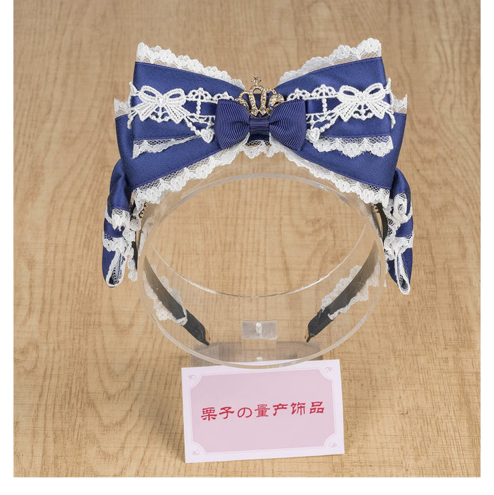 Jirai Kei Bowknot KC, Rhinestone Crown 44956:832811