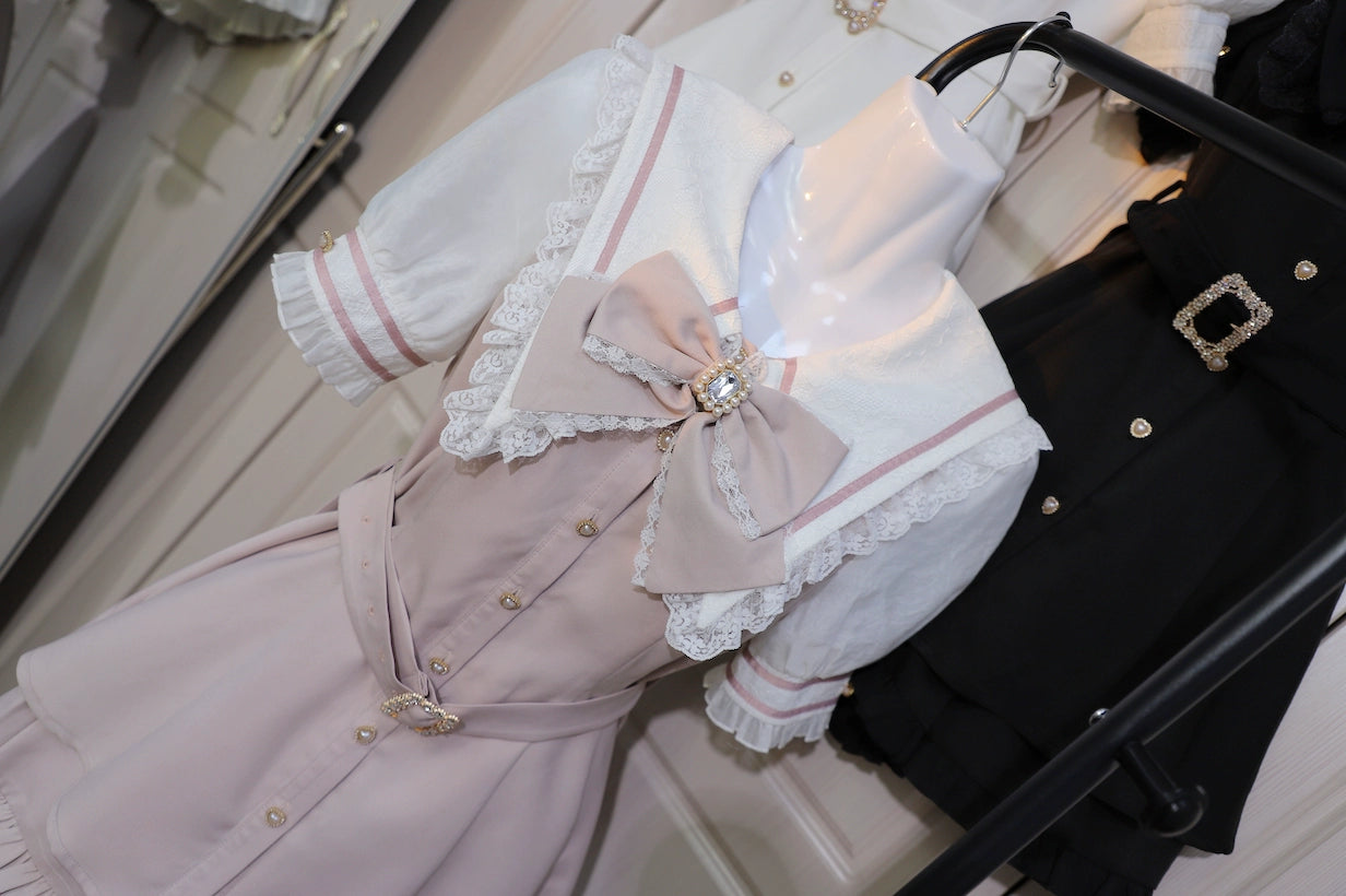 Jirai Kei Outfit Set Ryousangata Dress And Shorts 37548:563476