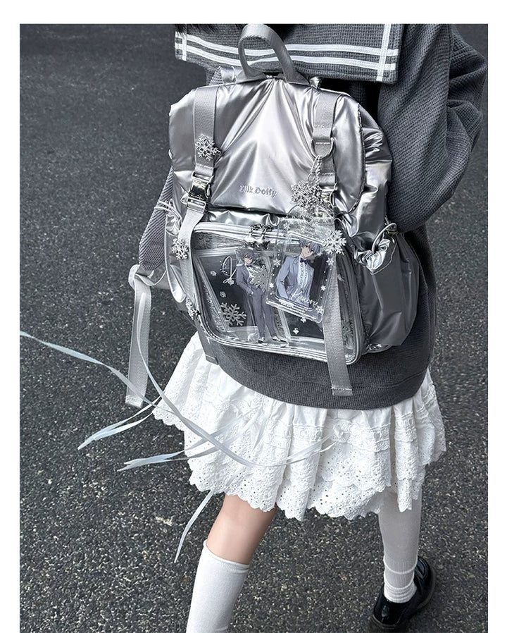 Large Capacity Itabag, Casual School Backpack 45428:848510