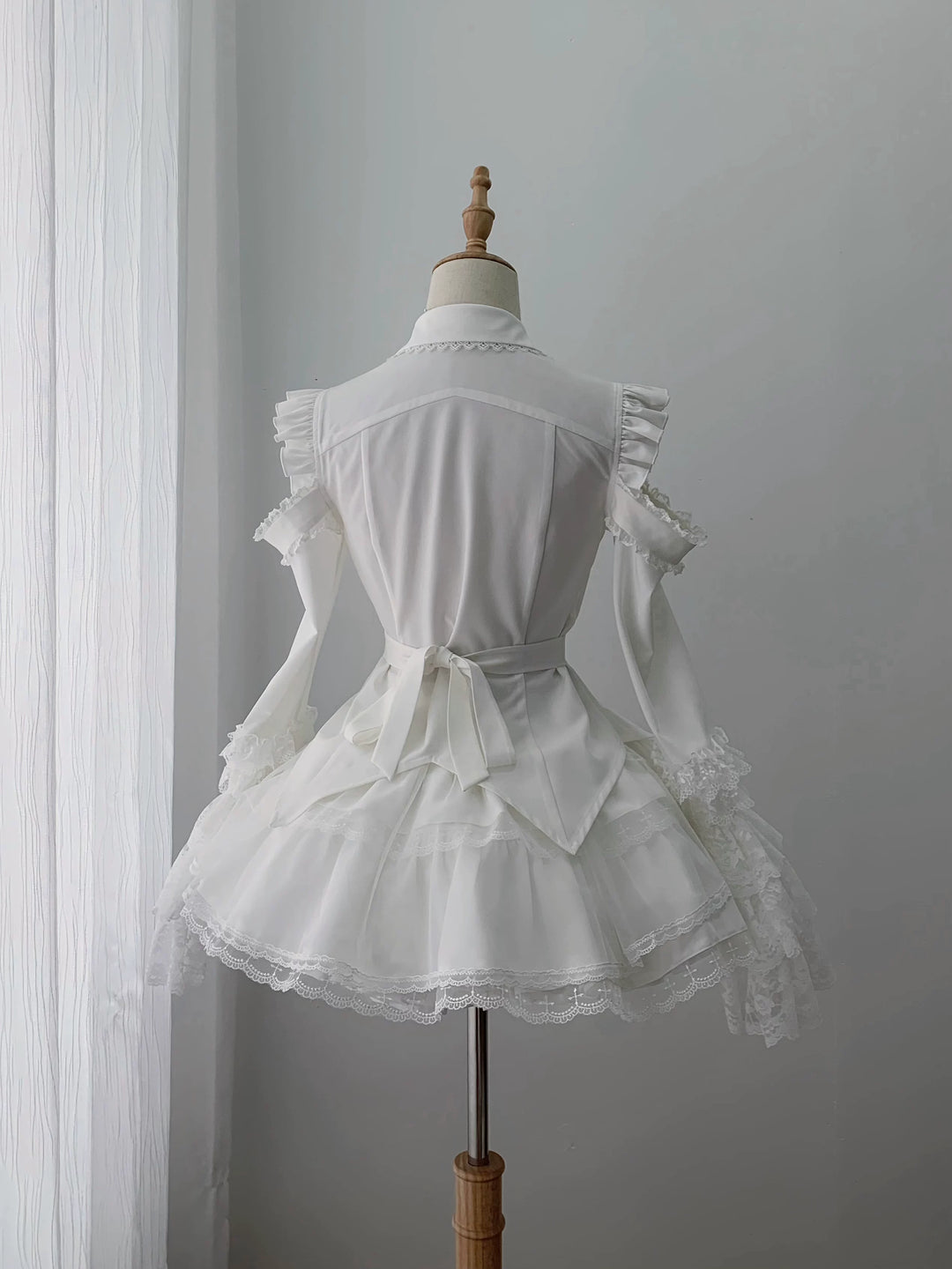 Subculture Hime Sleeve Blouse, Lace Skirt Set 45625:858408