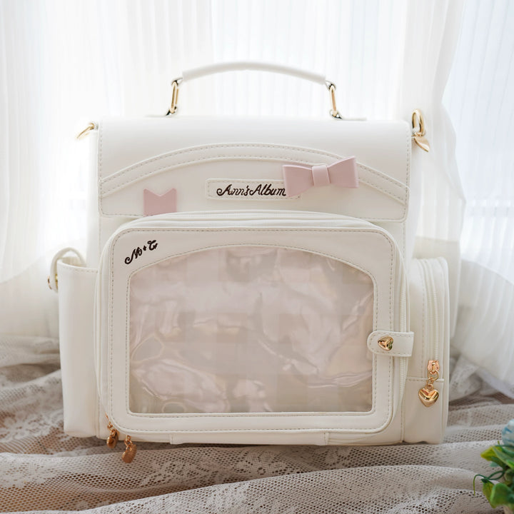 Kawaii Ita Bag with Crossbody Strap, Clear Window 45414:846795