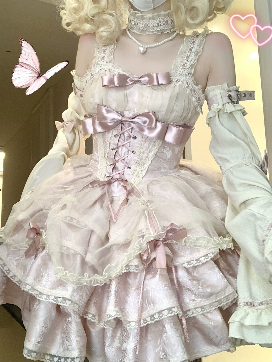 Ballet Lolita Dress Subculture Gyaru Lolita Dress 35312:493098