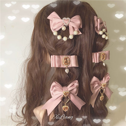 Jirai Kei Headdress Ryousangata Hair Clips Lolita Clip 37048:551630