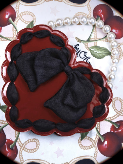 Lolita Handbag Heart Shaped Rose Crossbody Bag 35776:542020