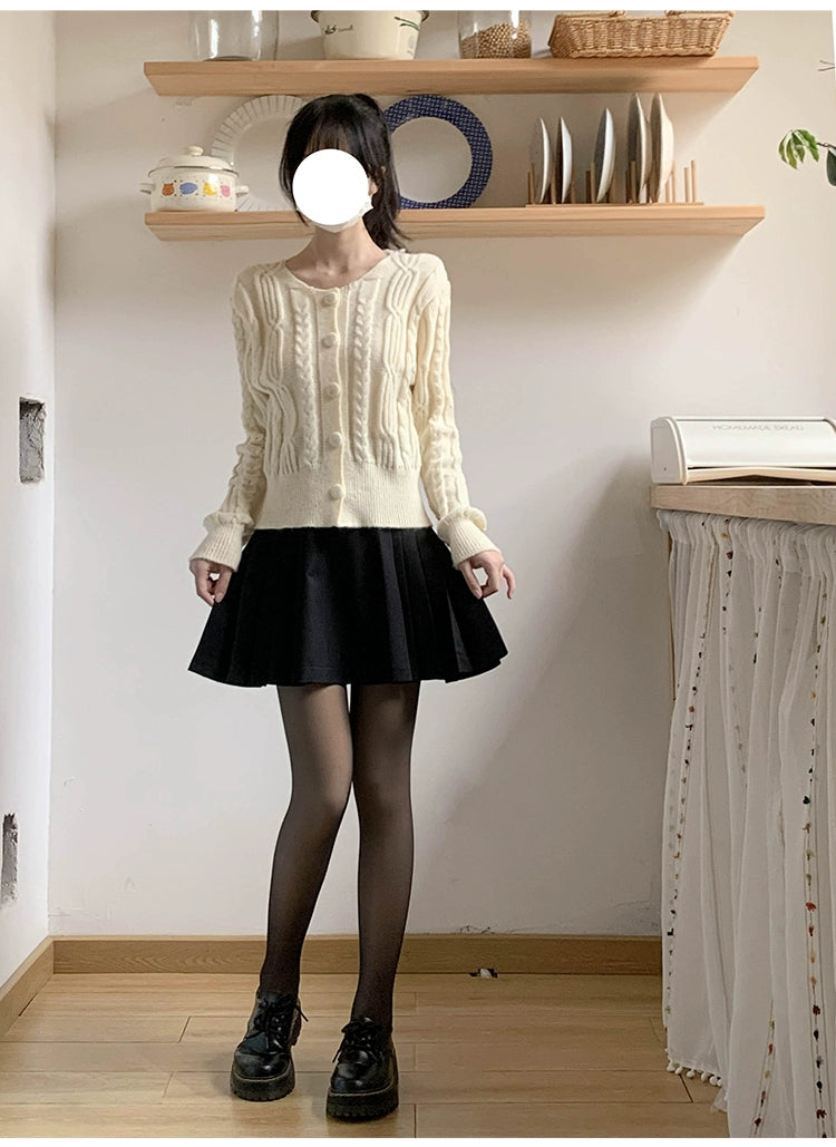 Black Tights Socks Fleece And Thickened 29524:350578