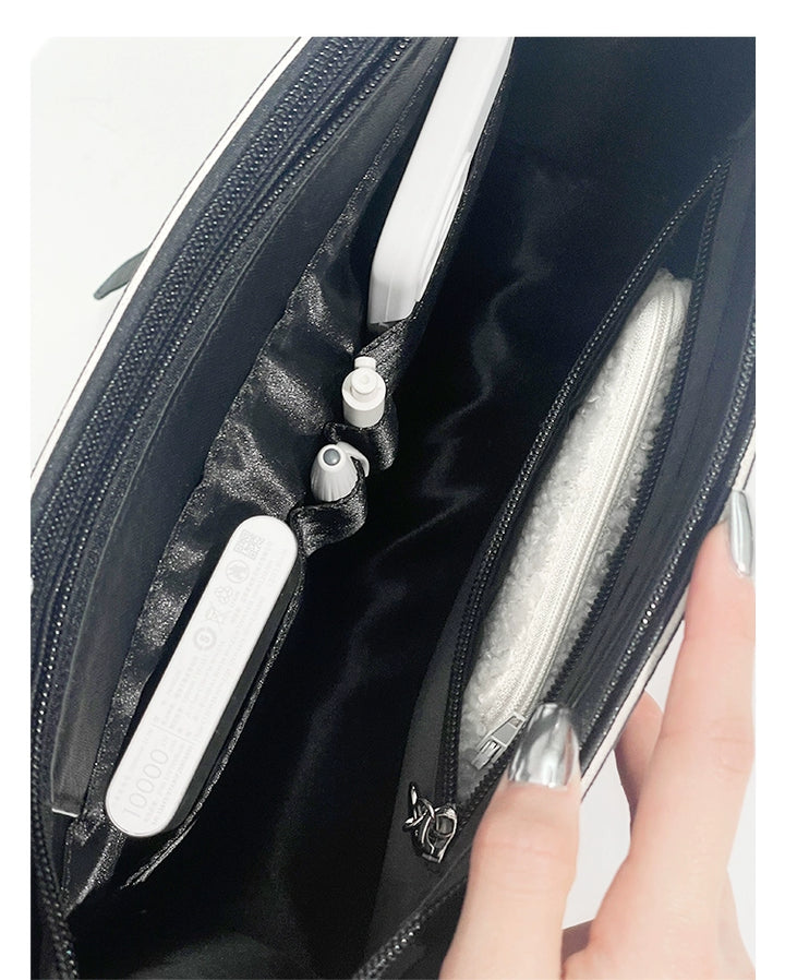 Square Crossbody Itabag, Detachable Chain 43234:779458