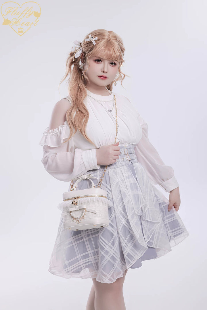 Ryousangata Bucket Hand Bag, Detachable Strap 45132:841674