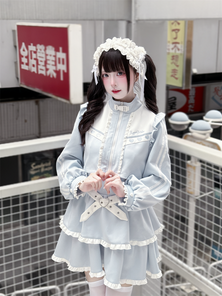 Sport Style Tenshi Kaiwai One-Piece Dress 44072:795763