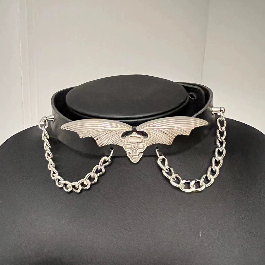 Punk Choker Bat Demon Wing Necklace Subculture Neck Decor 37748:609278