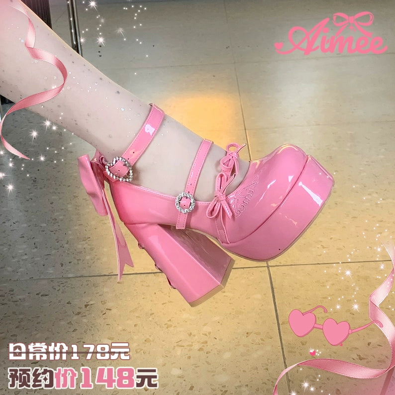 Y2K Shoes High Heels Gyaru High Heel Shoes 37646:607990