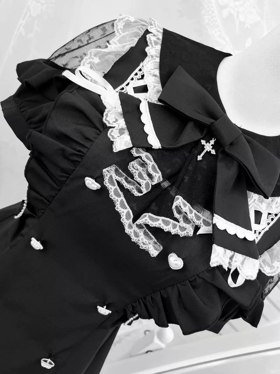 Ryousangata Dress Set, Heart-Shaped Cutout Back 43733:783994