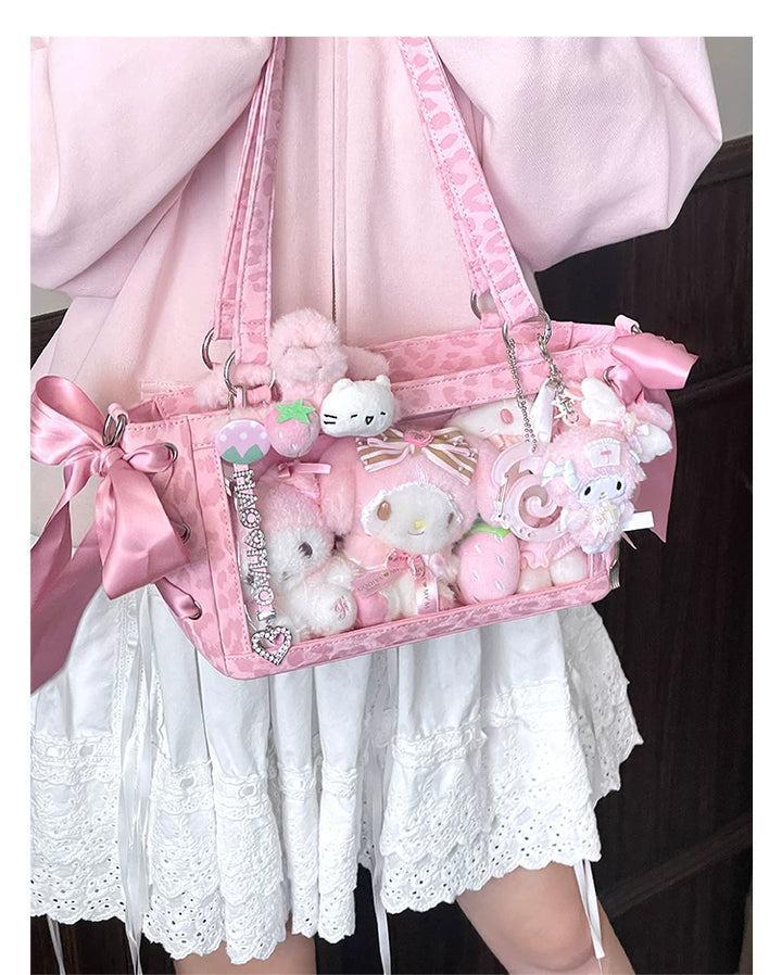 Daily Mini Ita Bag, Clear Window for Dolls & Badges 45427:849573