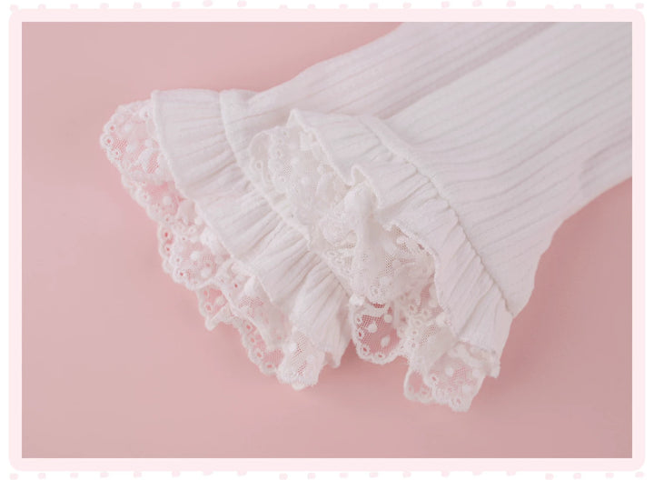 Pink Ryousangata Dress, Detachable Bunny Ear Hood 44747:829401