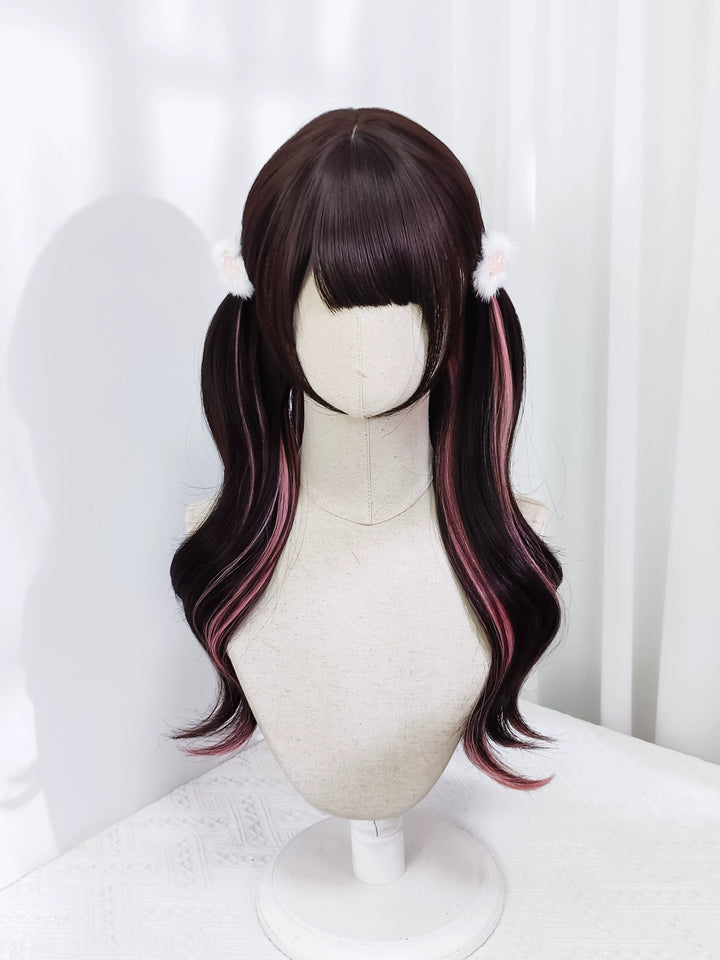 Jirai Kei Lolita Wig Idol Girl Long Curly Daily Wig 22046:365936 22046:365936