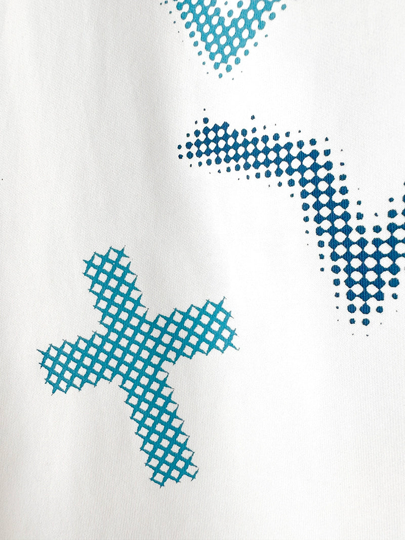 Jirai Kei Blue Cross Love T-Shirt Unisex Top 5Colors 29244:340576