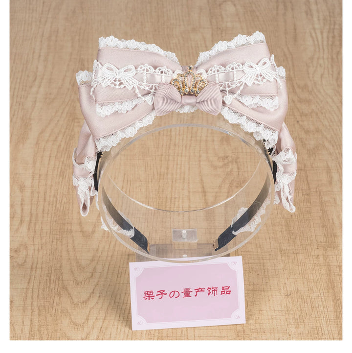 Jirai Kei Bowknot KC, Rhinestone Crown 44956:832790
