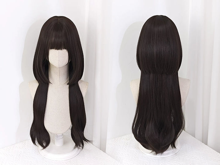 Jirai Kei Lolita Jellyfish Shape Dark Brown Wigs 22048:325308 22048:325308