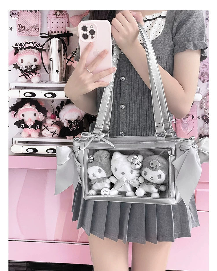 Daily Style Ita Bag, Clear Window for Dolls & Badges 45426:849078