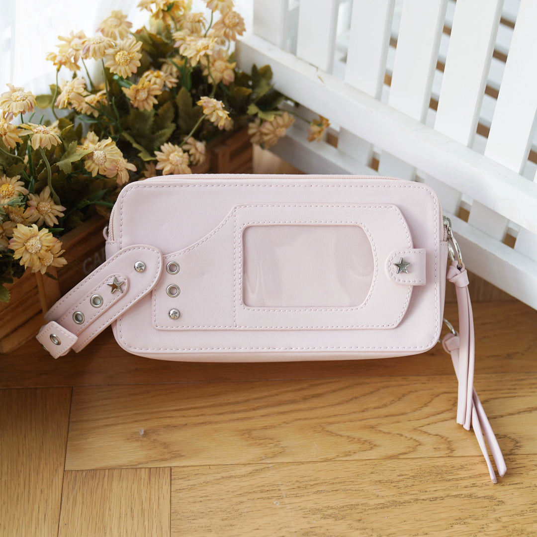 Gyaru Itabag Brick-like Crossbody Bag Motorcycle Handle Bag 41756:712976