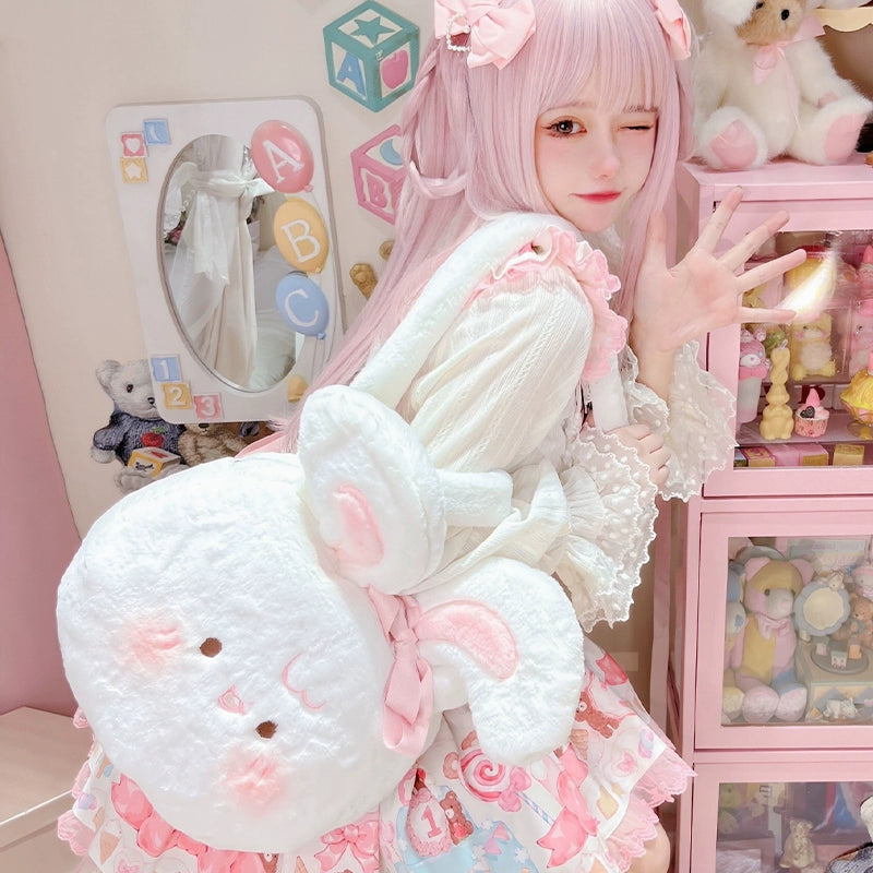 Lolita Plush Bag White Bunny Bag 32408:386008 32408:386008