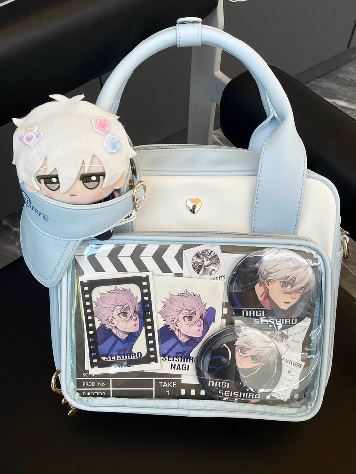 Kawaii Itabag Bear Crossbody Shoulder Backpack Multicolor (Blue) 35280:492040 (Blue) 35280:492040