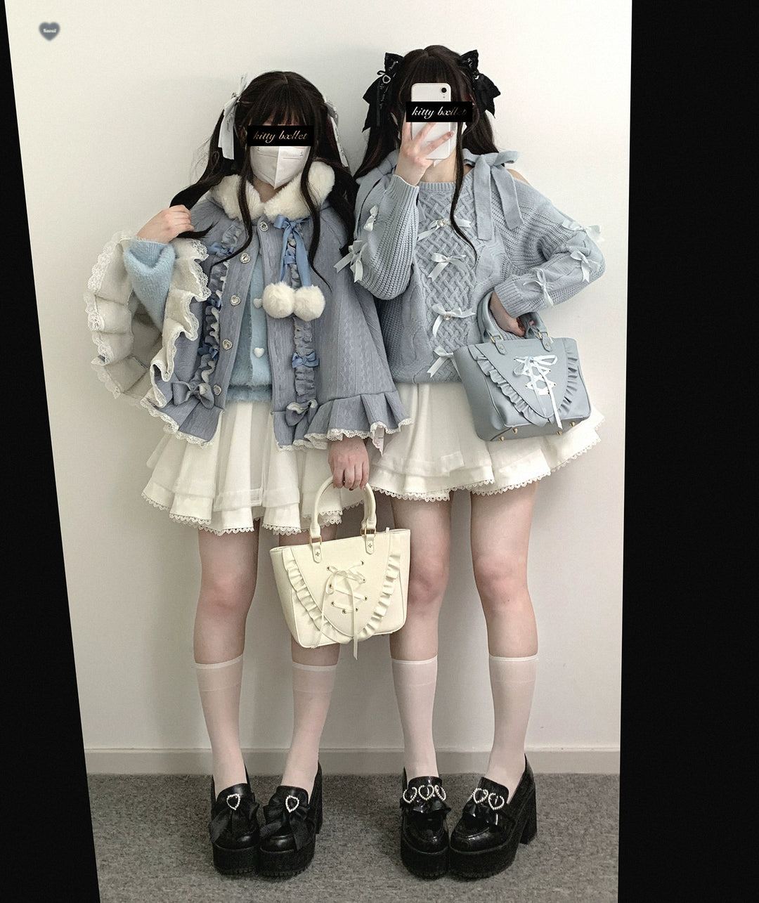 Sweet Style Winter Hooded Cape, Heart Rhinestone 42542:783454