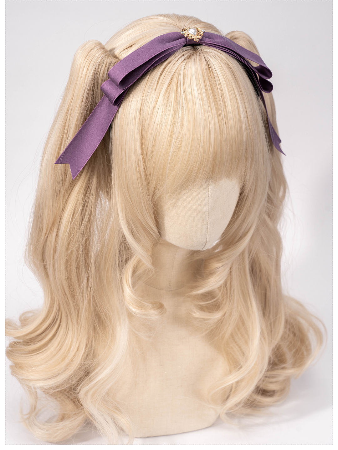 Lolita Headdress Jirai Kei Hairband Bow Headband Multi-color 35292:487794 35292:487794