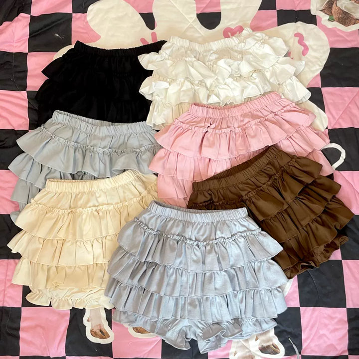 Kawaii Pantskirt Pumpkin Shorts Puff Skirt 37734:585048