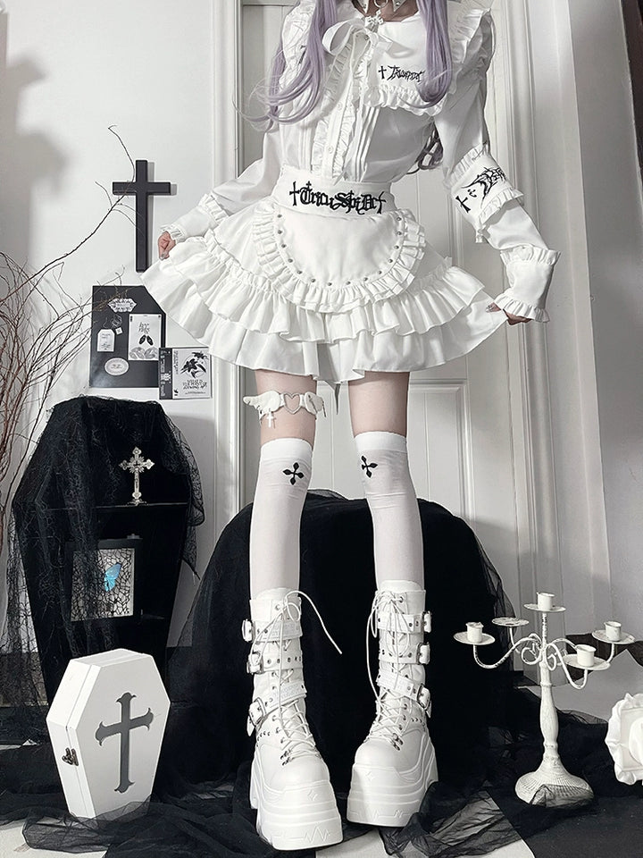 Sub-culture Mid-calf Length Boots, Platform Sole 44065:795649