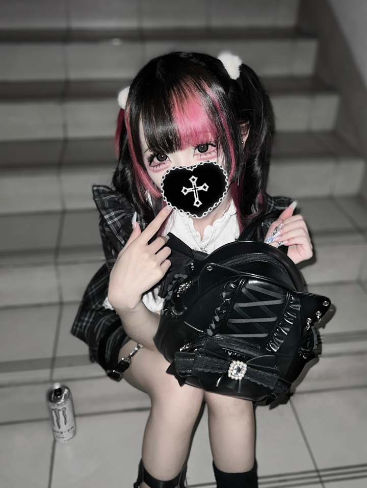 Jirai Kei Backpack Ryousangata Backpack Cat Ear Bag 41572:705032