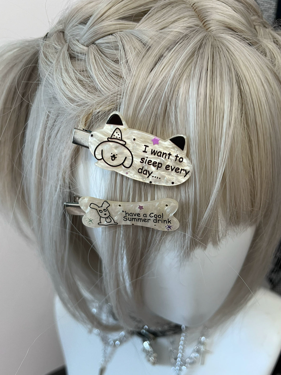 Jirai Kei Hair Accessories Puppy Hair Clips 37726:596450