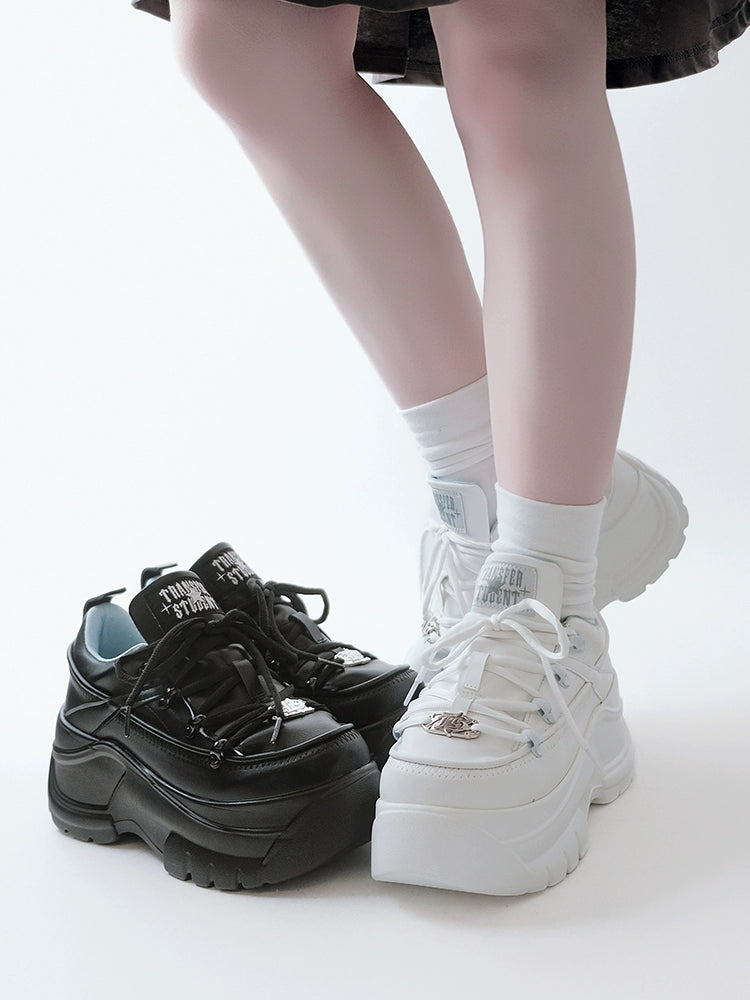 Jirai Kei High Platform Shoes, Casual Sneakers 44006:793190