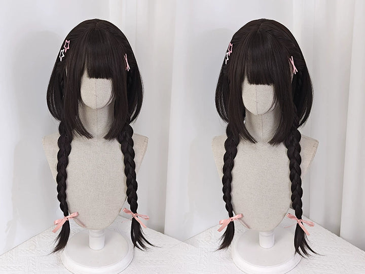 Jirai Kei Lolita Jellyfish Shape Dark Brown Wigs 22048:325296 22048:325296