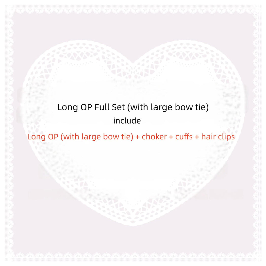 Ryousangata Dress Set, Bunny and Strawberry Dessert Prints (2XL 3XL L M S XL) 44783:836685