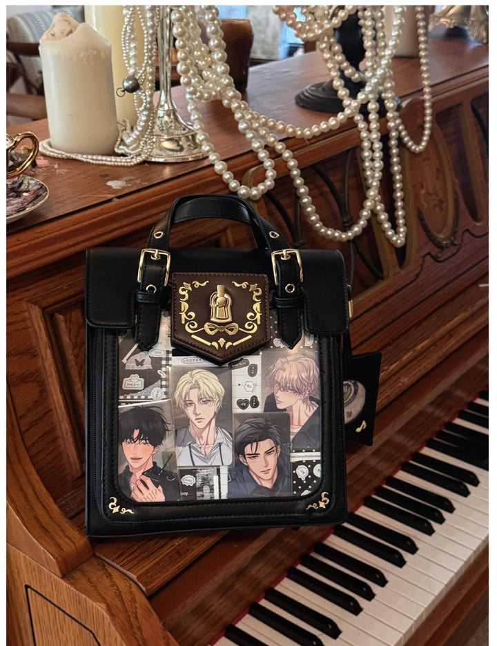Vintage Embroidered Ita Bag, Clear Display Window 45415:846885