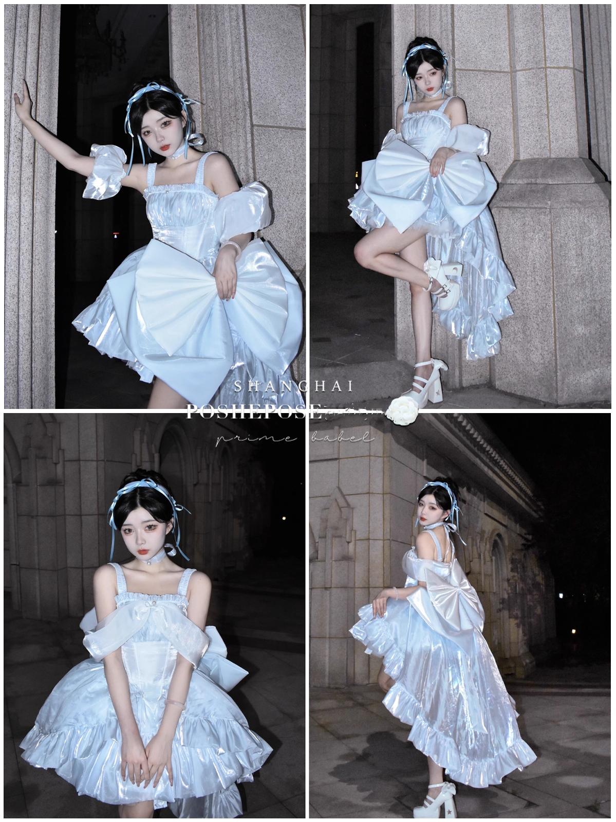 Lolita Dress Corset Dress Princess Vibe Dress Macaron Dress 36382:541852