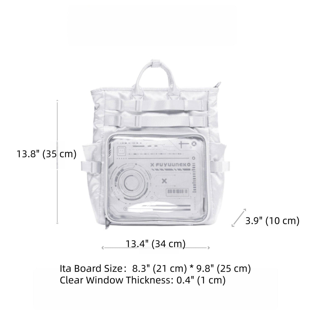 Large Capacity Itabag Backpack, Satin Waterproof Fabric 45429:850264