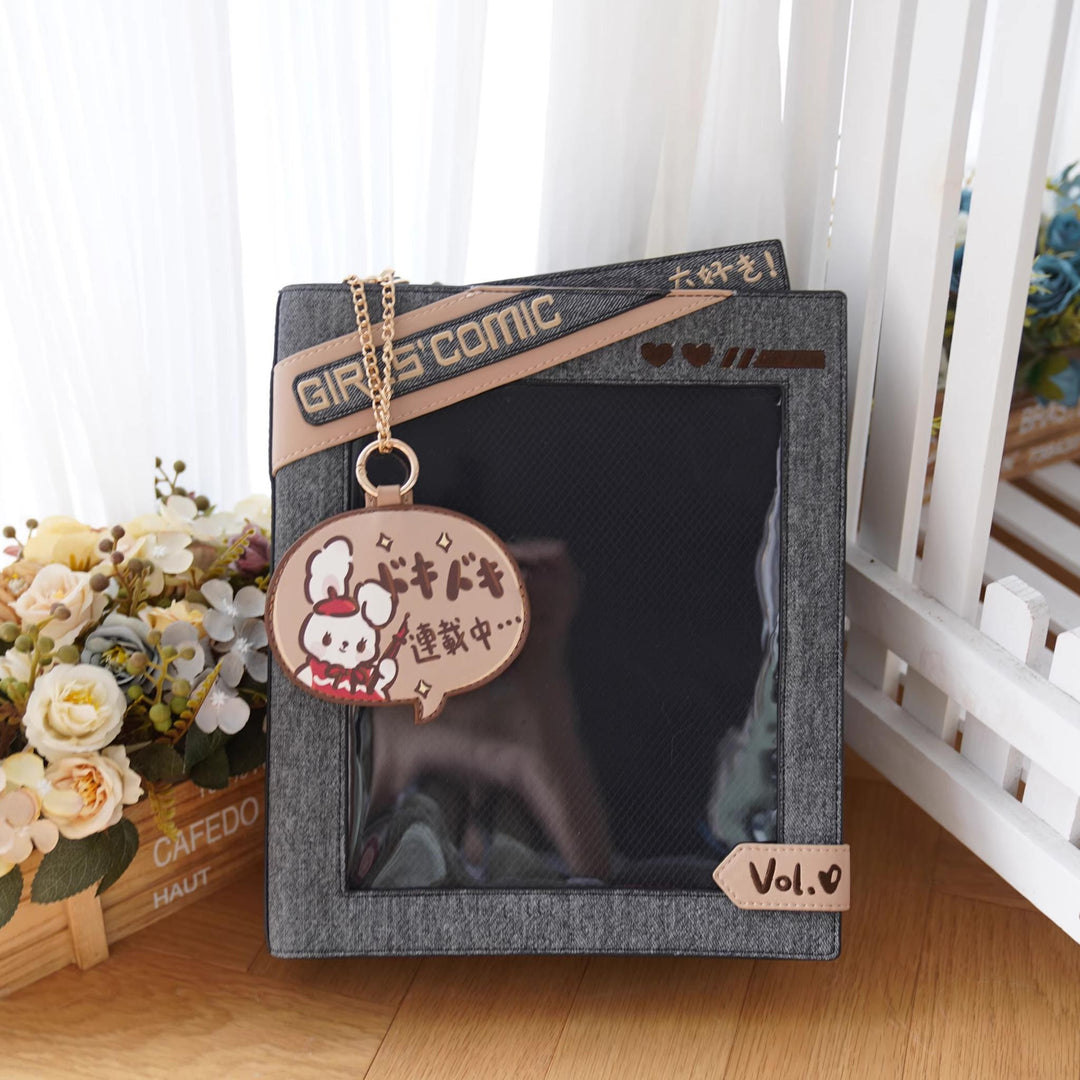 Kawaii Itabag Crossbody Bag Book-shaped Bag 40112:670834