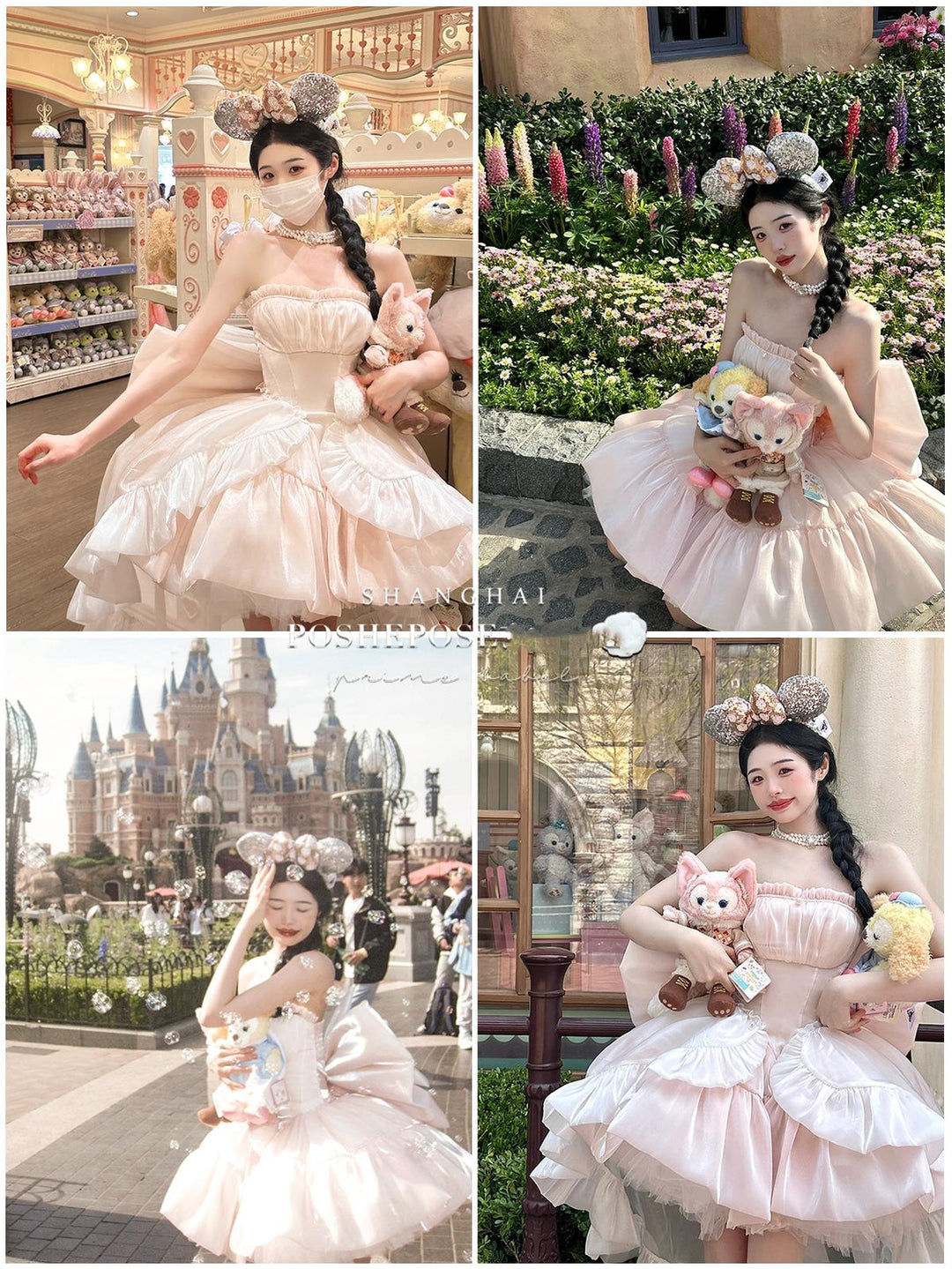 Lolita Dress Corset Dress Princess Vibe Dress Macaron Dress 36382:541724 36382:541724