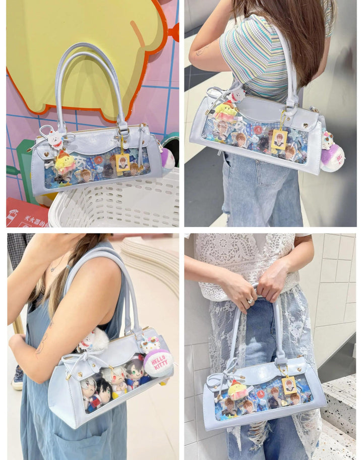 Vintage Baguette Itabag, Detachable Crossbody Shoulder Strap 45413:848876
