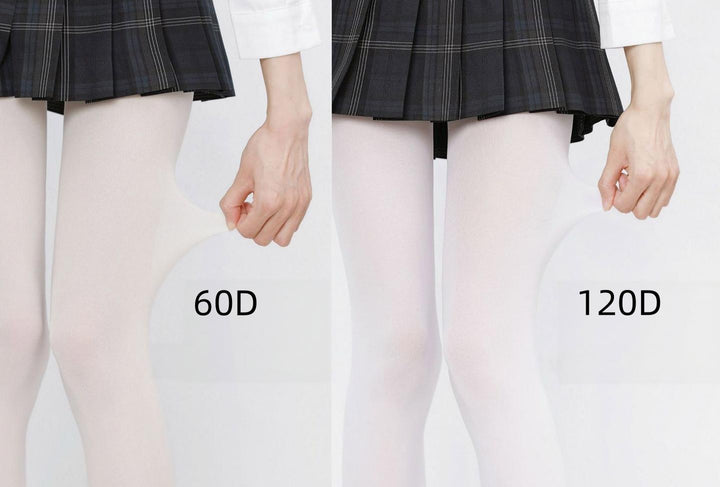 Versatile Solid Elastic Pantyhose, 60D & 120D Style 45876:867118