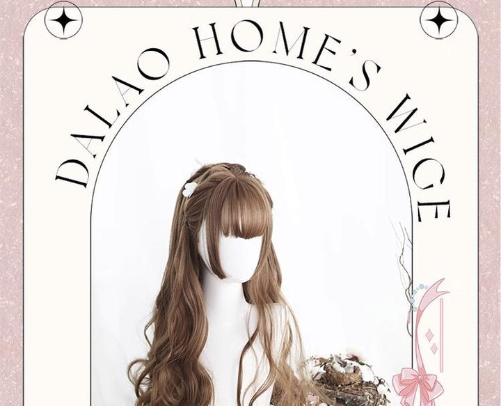 Harajuku Fashion Lolita Long Curly Wig 5Colors 22814:330492 22814:330492