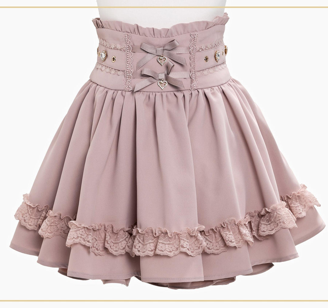 Jirai Kei High Waist Skirt, Built-in Safety Shorts (2XL L M S XL) 45720:860462